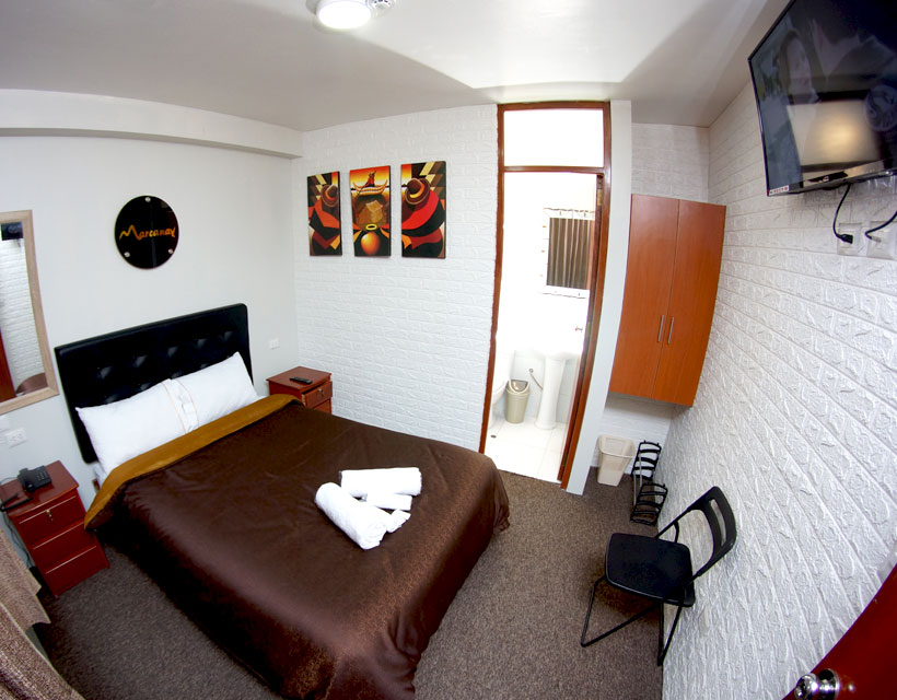 habitacion individual hotel marcanay